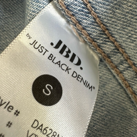 JBD Blue Jean Jacket Classic Denim Style - Picture 5 of 6